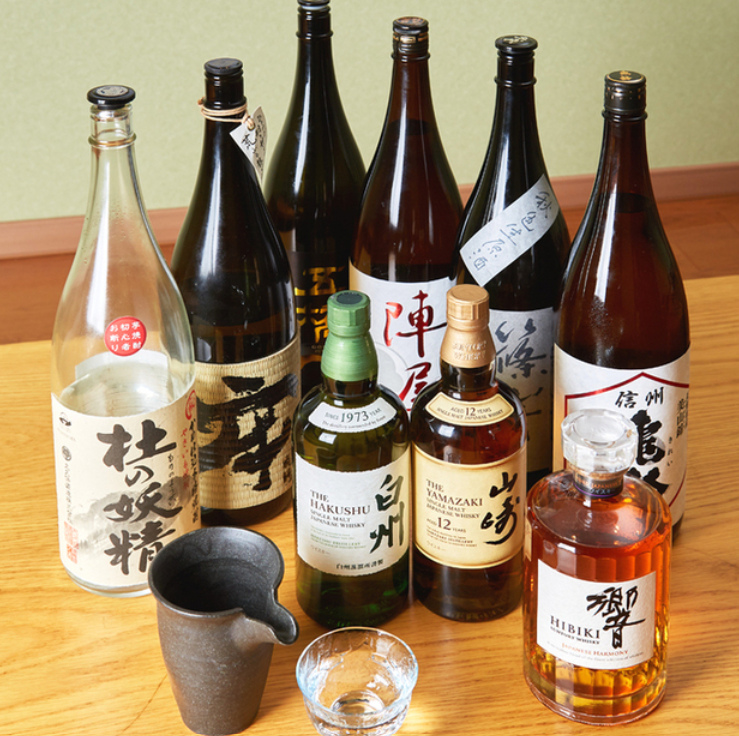 地酒とウイスキー